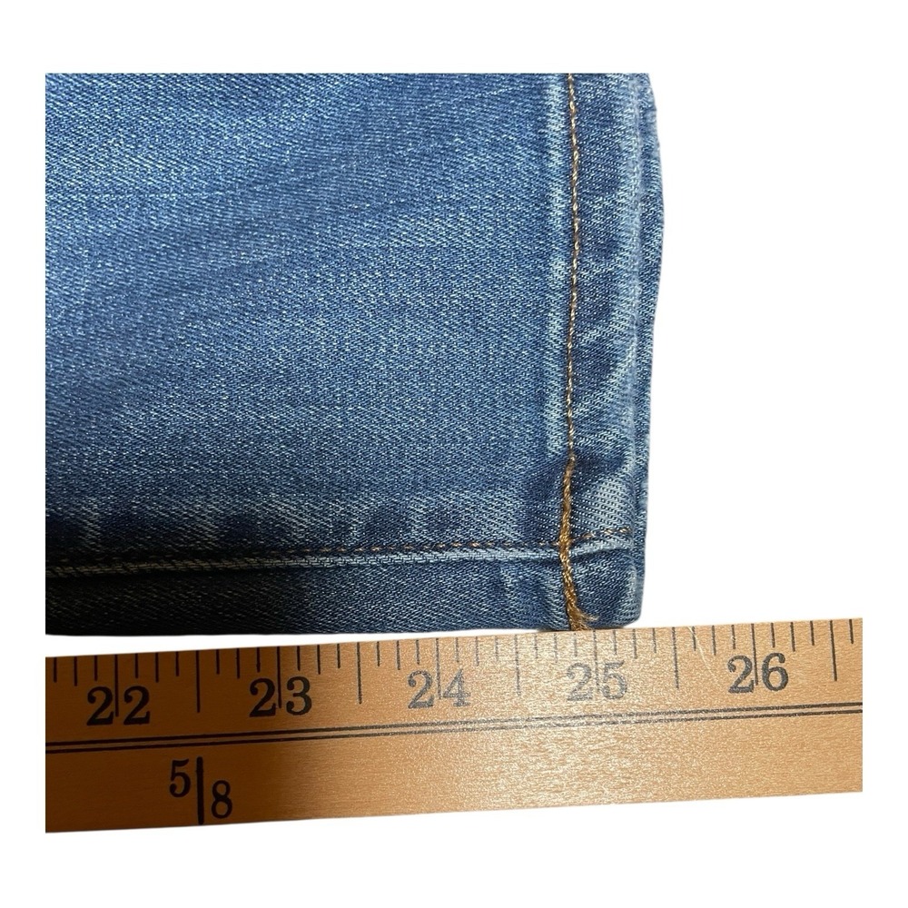 Women's Madewell Mid Rise Stovepipe Jeans Size 23 Inseam 25 Inches - Picture 9 of 9